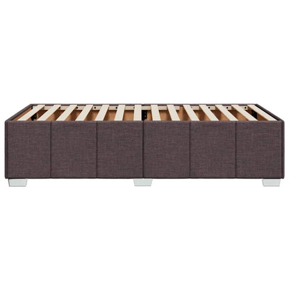 Giroletto senza Materasso Marrone Scuro 90x200 cm Tessuto | homemem39