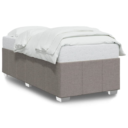 Giroletto senza Materasso Tortora 90x200 cm Tessuto | homemem39