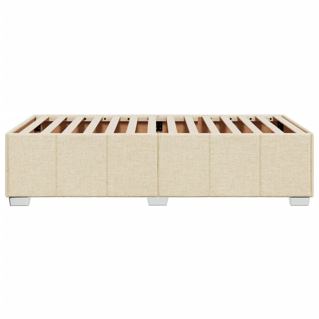 Giroletto senza Materasso Crema 90x200 cm in Tessuto | homemem39