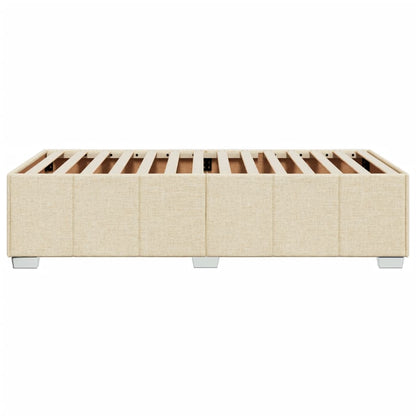 Giroletto senza Materasso Crema 90x200 cm in Tessuto | homemem39