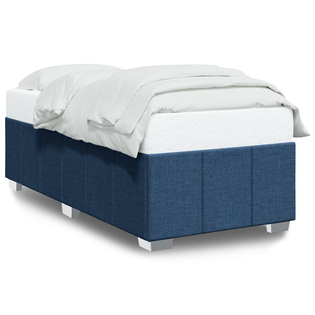 Giroletto senza Materasso Blu 90x200 cm in Tessuto | homemem39