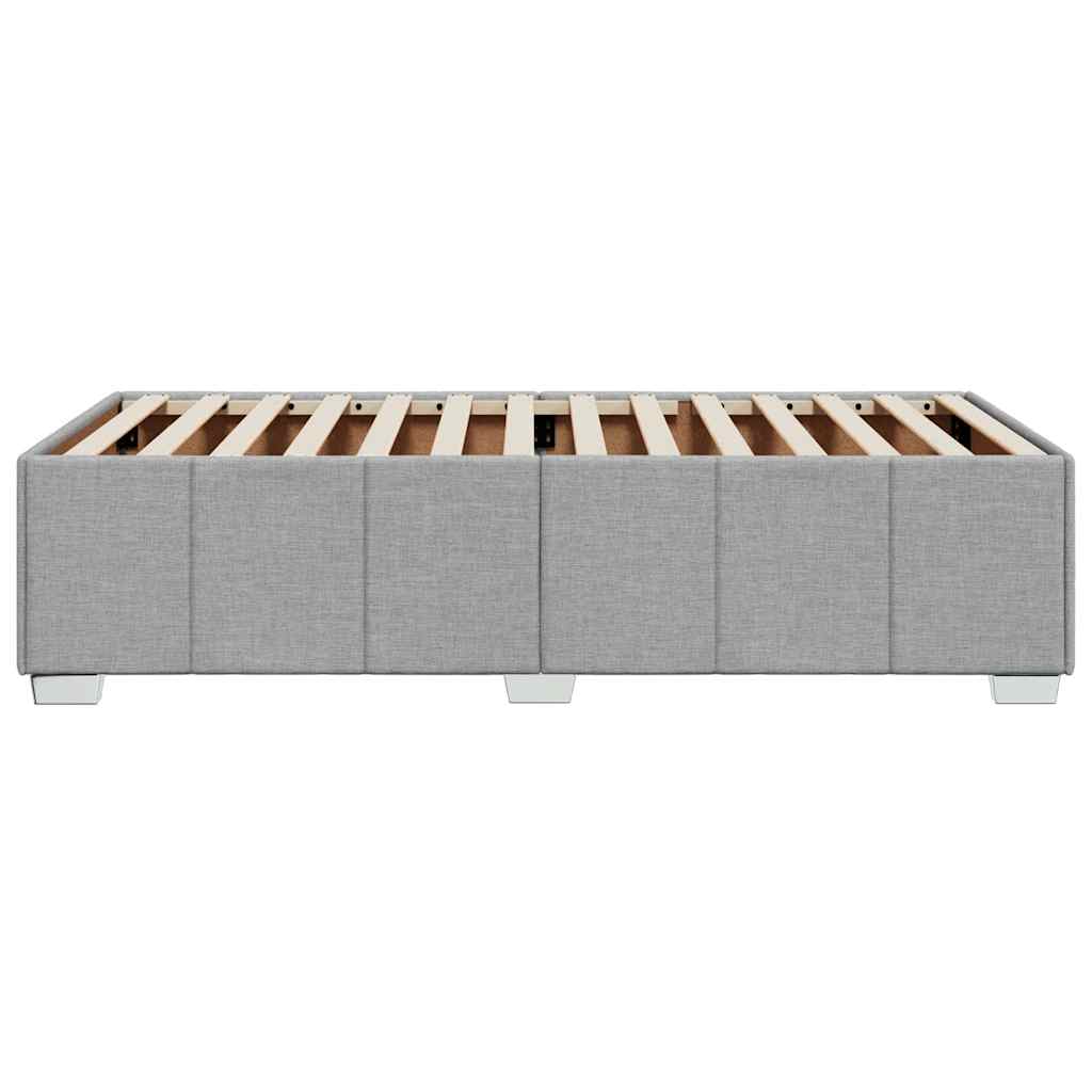 Giroletto senza Materasso Grigio Chiaro 100x200 cm Tessuto | homemem39