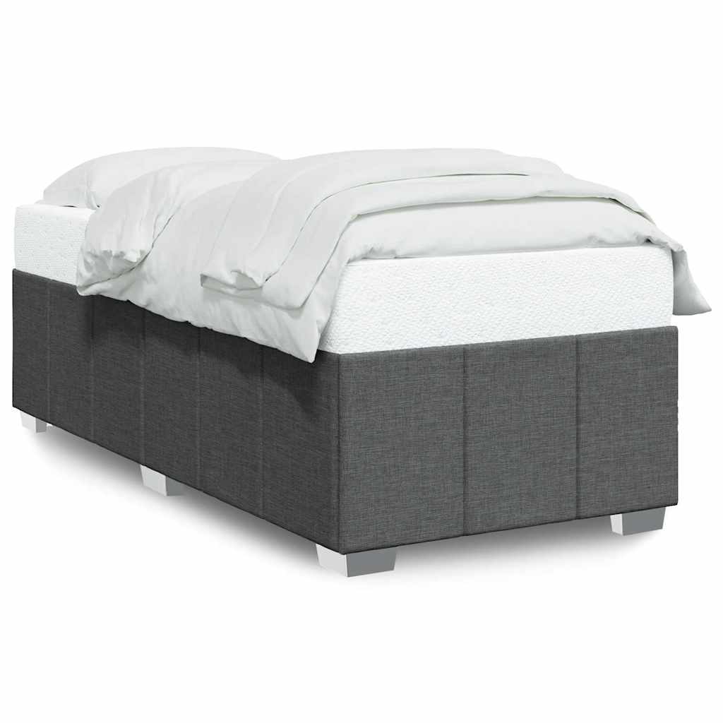 Giroletto senza Materasso Grigio Scuro 100x200 cm Tessuto | homemem39