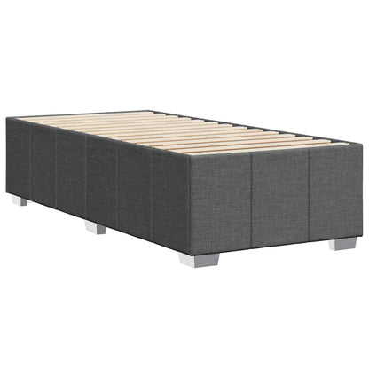 Giroletto senza Materasso Grigio Scuro 100x200 cm Tessuto | homemem39