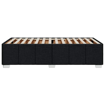 Giroletto senza Materasso Nero 100x200 cm in Tessuto | homemem39