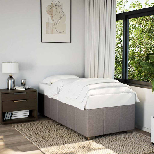Giroletto senza Materasso Tortora 100x200 cm in Tessuto | homemem39