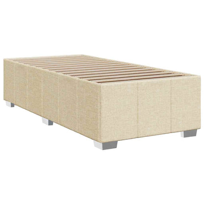 Giroletto senza Materasso Crema 100x200 cm in Tessuto | homemem39