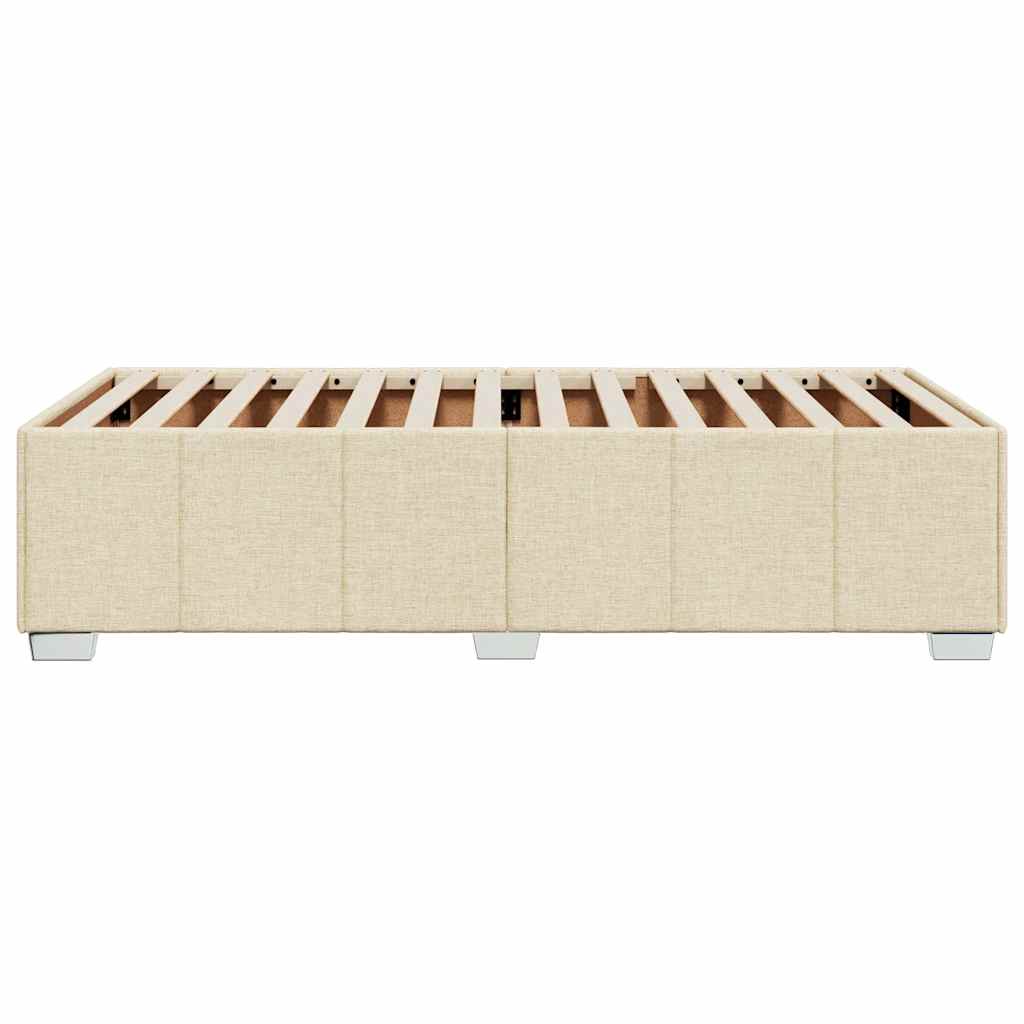 Giroletto senza Materasso Crema 100x200 cm in Tessuto | homemem39