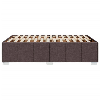 Giroletto senza Materasso Marrone Scuro 80x200 cm in Tessuto - homemem39