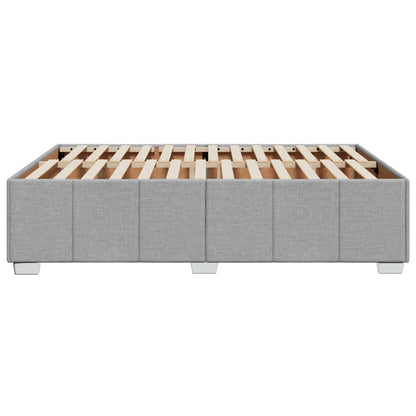 Giroletto senza Materasso Grigio Chiaro 140x200 cm Tessuto - homemem39