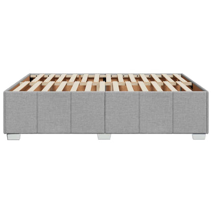 Giroletto senza Materasso Grigio Chiaro 160x200 cm Tessuto - homemem39