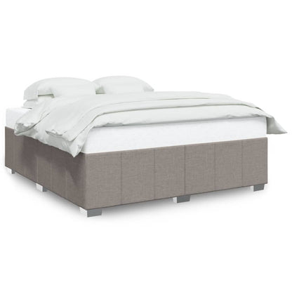 Giroletto senza Materasso Tortora 200x200 cm in Tessuto | homemem39