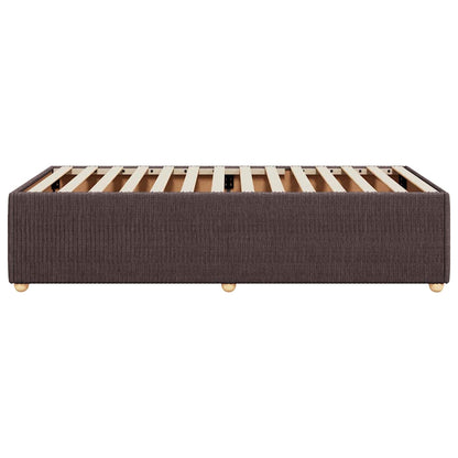 Giroletto senza Materasso Marrone Scuro 90x190 cm Tessuto | homemem39