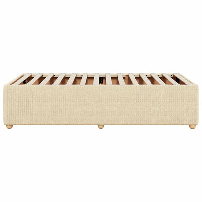 Giroletto senza Materasso Crema 90x190 cm in Tessuto | homemem39