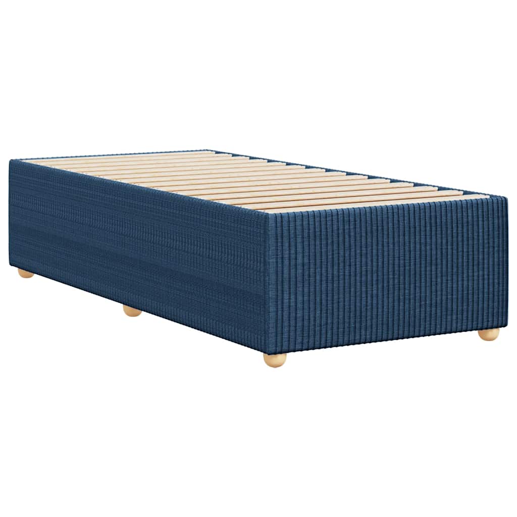 Giroletto senza Materasso Blu 90x190 cm in Tessuto | homemem39