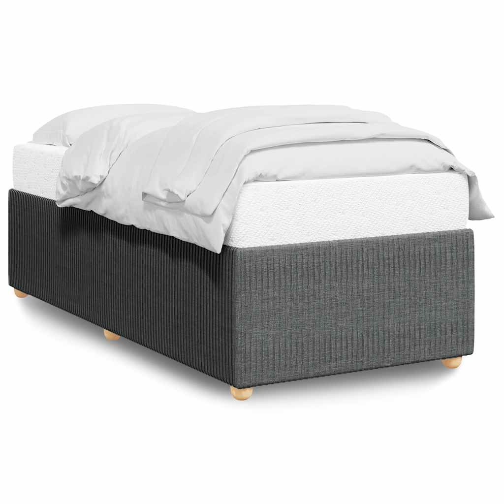Giroletto senza Materasso Grigio Scuro 90x200 cm Tessuto | homemem39