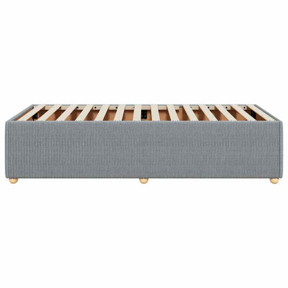 Giroletto senza Materasso Grigio Chiaro 100x200 cm Tessuto - homemem39