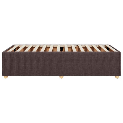 Giroletto senza Materasso Marrone Scuro 100x200 cm Tessuto | homemem39