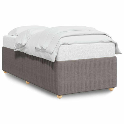 Giroletto senza Materasso Tortora 100x200 cm in Tessuto | homemem39