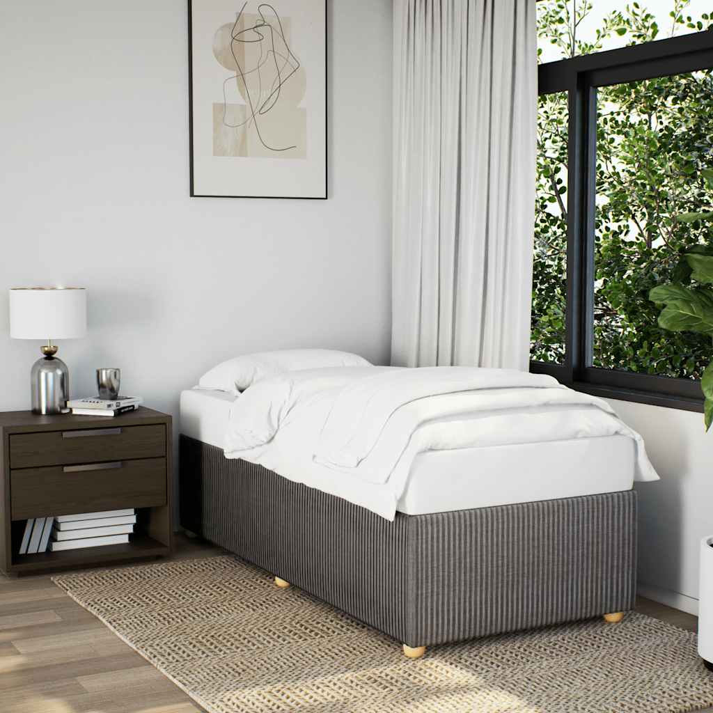 Giroletto senza Materasso Tortora 100x200 cm in Tessuto | homemem39