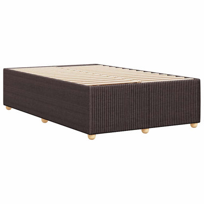 Giroletto senza Materasso Marrone Scuro 80x200 cm in Tessuto | homemem39