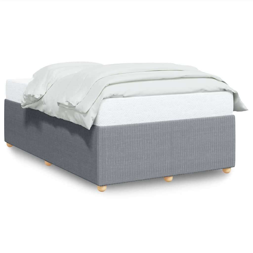 Giroletto senza Materasso Grigio Chiaro 120x200 cm Tessuto | homemem39