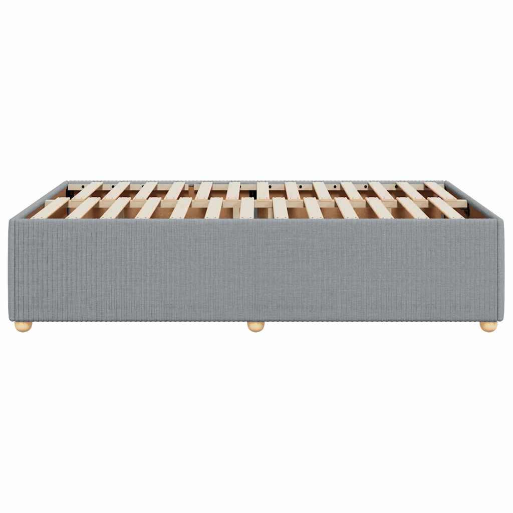 Giroletto senza Materasso Grigio Chiaro 120x200 cm Tessuto | homemem39