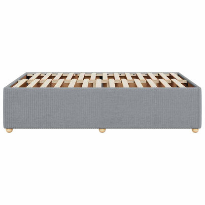 Giroletto senza Materasso Grigio Chiaro 120x200 cm Tessuto | homemem39