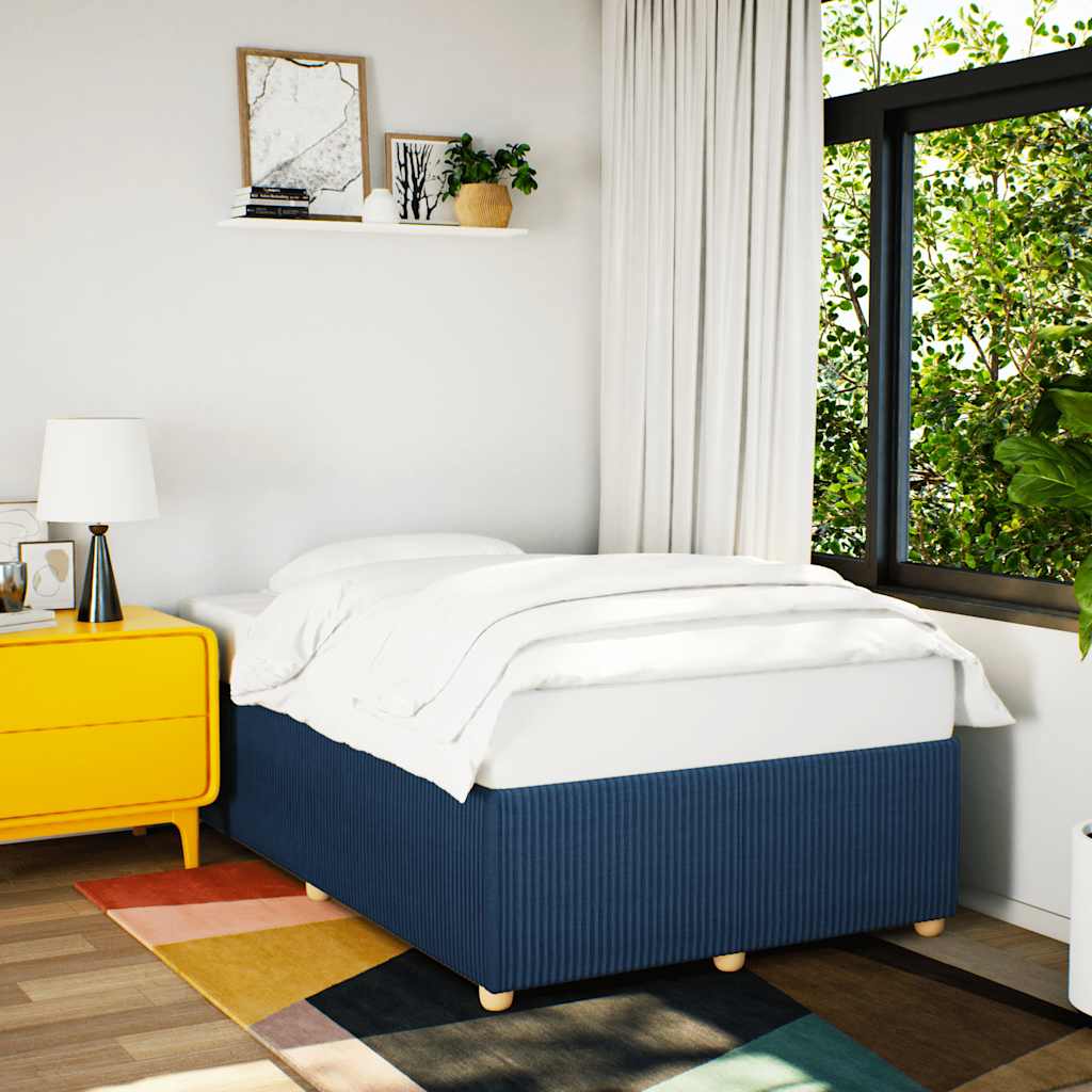 Giroletto senza Materasso Blu 120x200 cm in Tessuto | homemem39