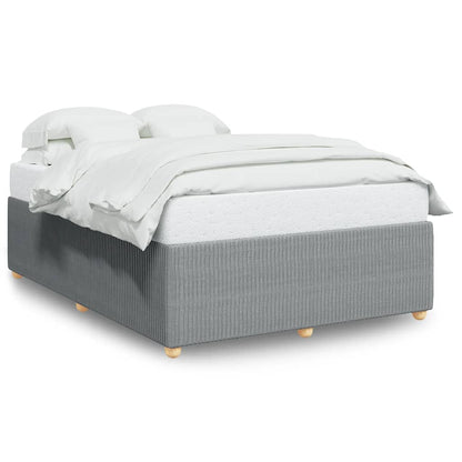 Giroletto senza Materasso Grigio Chiaro 140x200 cm Tessuto | homemem39