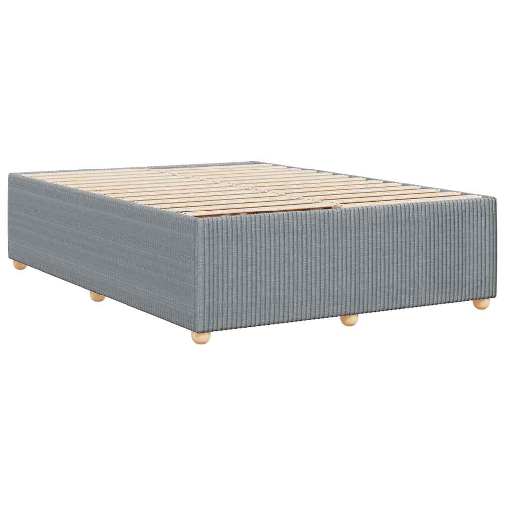 Giroletto senza Materasso Grigio Chiaro 140x200 cm Tessuto | homemem39