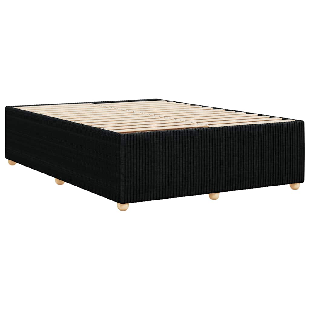 Giroletto senza Materasso Nero 140x200 cm in Tessuto | homemem39