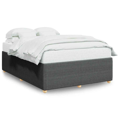Giroletto senza Materasso Grigio Scuro 160x200 cm Tessuto | homemem39