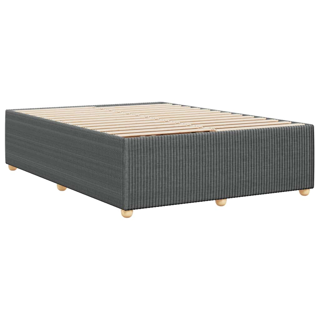 Giroletto senza Materasso Grigio Scuro 160x200 cm Tessuto | homemem39