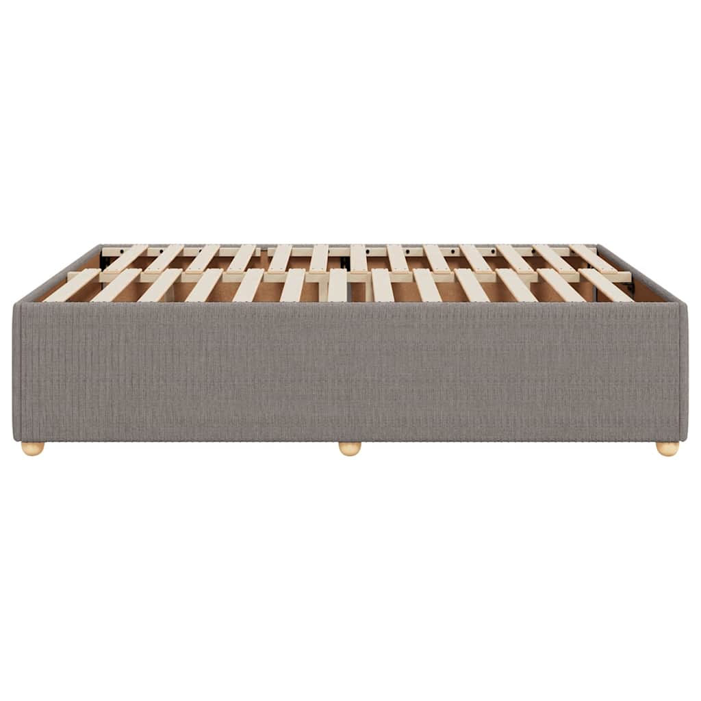 Giroletto senza Materasso Tortora 160x200 cm in Tessuto | homemem39