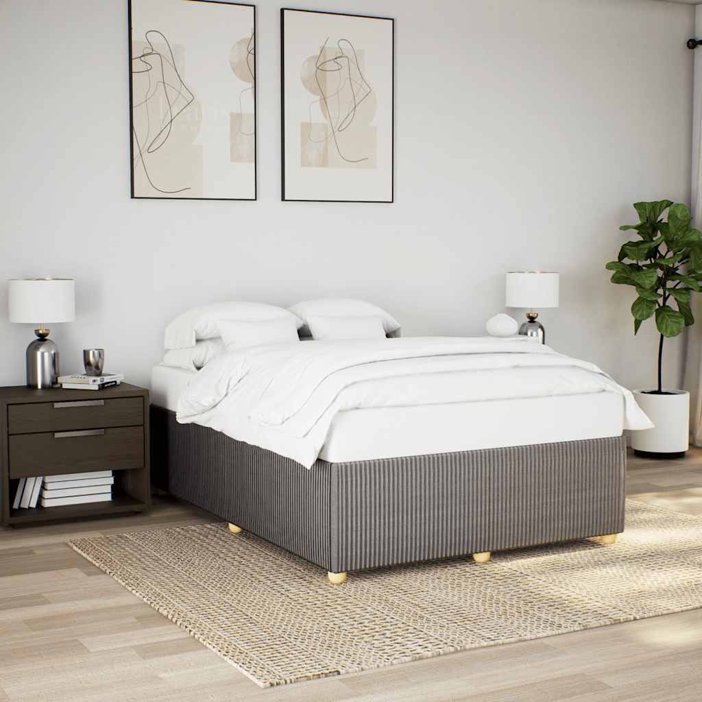 Giroletto senza Materasso Tortora 160x200 cm in Tessuto | homemem39