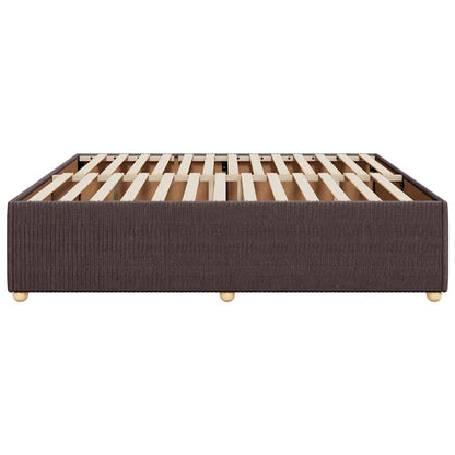 Giroletto senza Materasso Marrone Scuro 180x200 cm Tessuto | homemem39