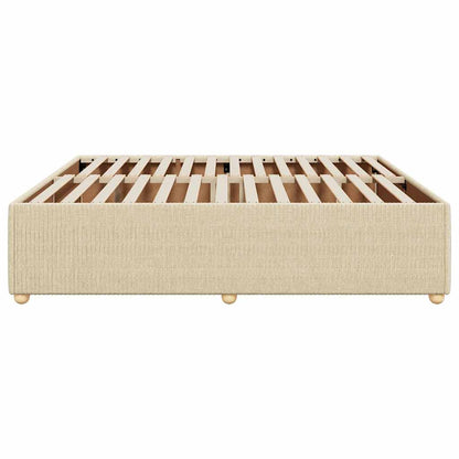 Giroletto senza Materasso Crema 180x200 cm in Tessuto | homemem39