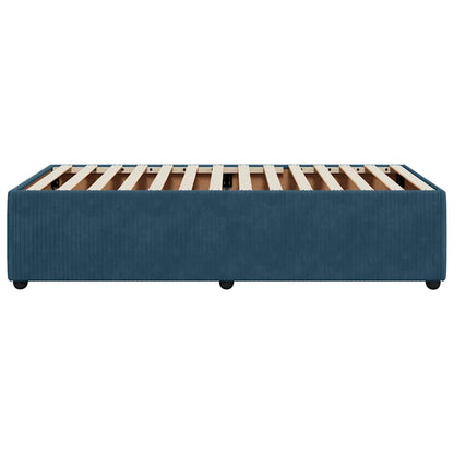 Giroletto Blu 90x190 cm in Velluto | homemem39