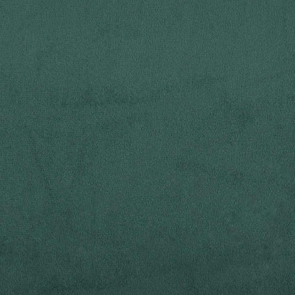 Giroletto senza Materasso Verde Scuro 120x200 cm in Velluto - homemem39