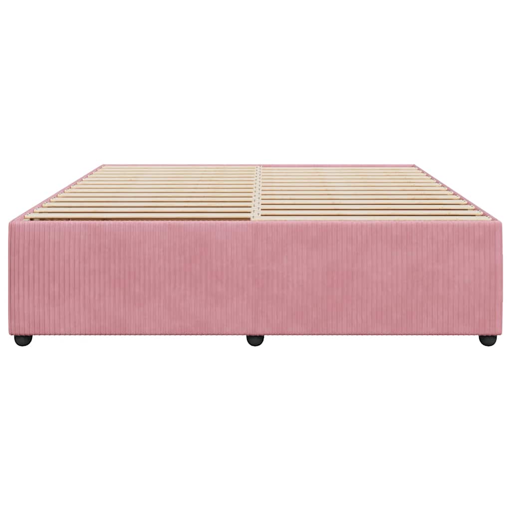 Giroletto Rosa 180x200 cm in Velluto - homemem39