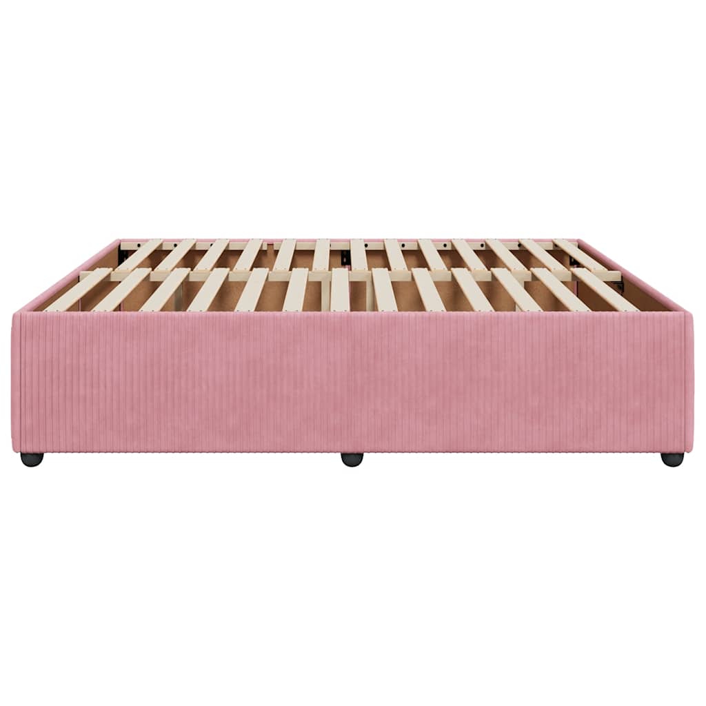 Giroletto Rosa 200x200 cm in Velluto - homemem39