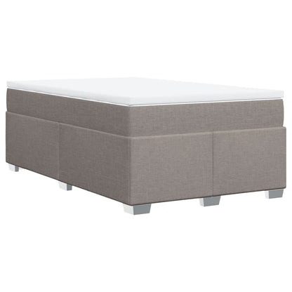 Giroletto a Molle con Materasso Tortora 120x190 cm in Tessuto | homemem39