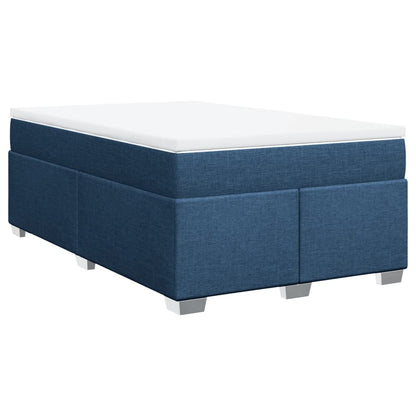 Giroletto a Molle con Materasso Blu 120x190 cm in Tessuto | homemem39