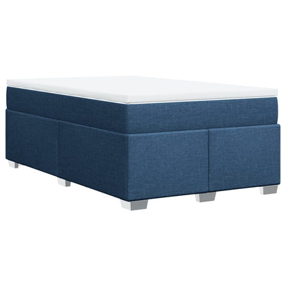 Giroletto a Molle con Materasso Blu 120x200 cm in Tessuto | homemem39