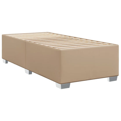 Giroletto a Molle con Materasso Cappuccino 100x200cm Similpelle | homemem39