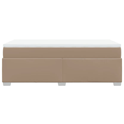 Giroletto a Molle con Materasso Cappuccino 100x200cm Similpelle | homemem39