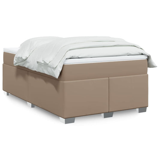 Giroletto a Molle con Materasso Cappuccino 120x200cm Similpelle | homemem39