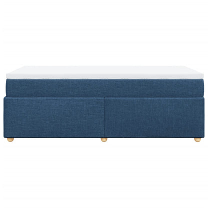 Giroletto a Molle con Materasso Blu 80x200 cm inTessuto - homemem39