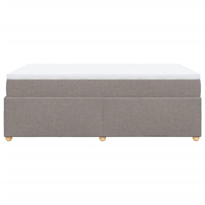 Giroletto a Molle con Materasso Tortora 120x200 cm in Tessuto | homemem39